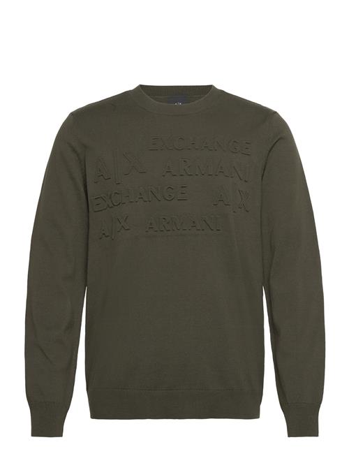 Se Armani Exchange Pullover Armani Exchange Green ved Booztlet