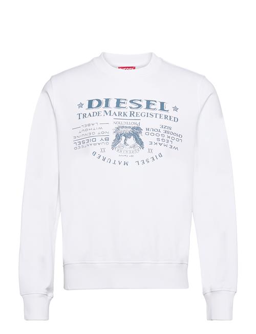 Diesel S-Ginn-L2 Sweat-Shirt Diesel White