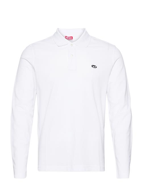 T-Smith-Ls-Doval-Pj Polo Shirt Diesel White