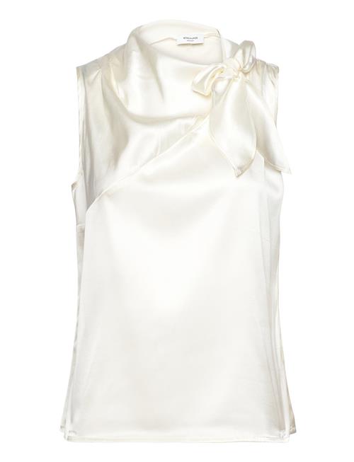 Se Rosemunde Silk Top Rosemunde White ved Booztlet