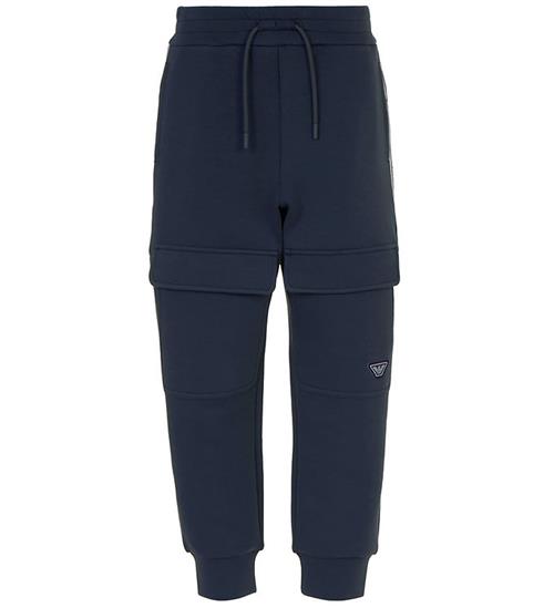 Se Emporio Armani Bukser - Navy m. Logostribe ved KidsWorld