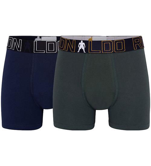 JBS Ronaldo Boxershorts - 2 pak - GrÃ¸n/Sort