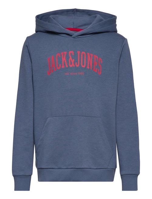 Jack & Jones Jjejosh Sweat Hood Sn Jnr Jack & J S Blue