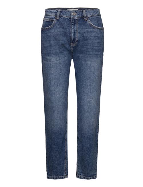 Se Mango Mom Comfort High-Rise Jeans Mango Blue ved Booztlet