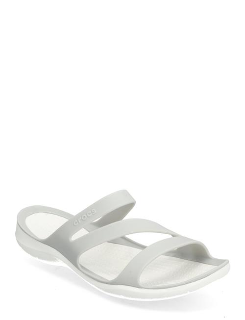 Se Crocs Swiftwater Sandal W Crocs Grey ved Booztlet