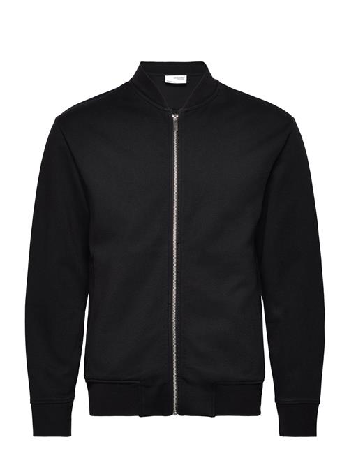 Selected Homme Slhmack Sweat Bomber Ls Noos Selected Homme Black