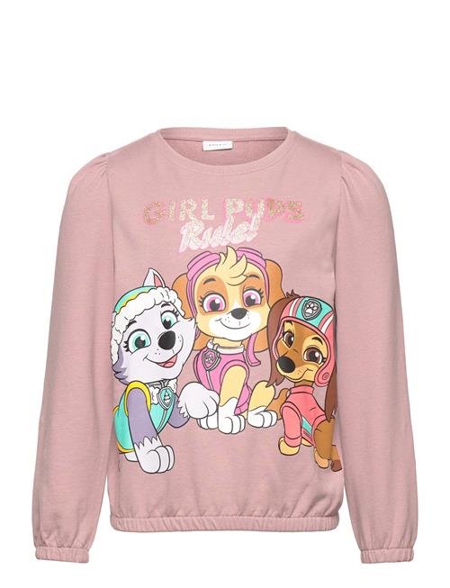 name it Nmfjulle Pawpatrol Sweat Unb Cplg Name It Pink