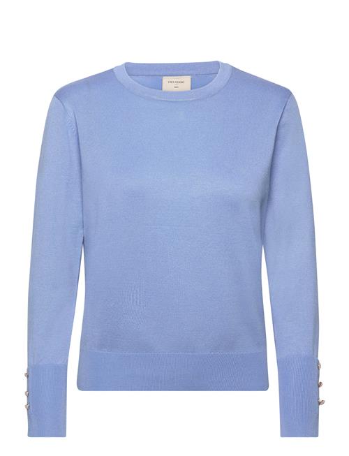 Se FREE/QUENT Fqkatie-Pullover FREE/QUENT Blue ved Booztlet