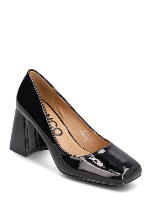 Se Bianco Biajoyce Pump Patent Bianco Black ved Booztlet