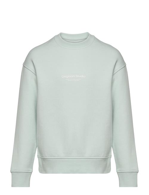 Se Jack & Jones Jorvesterbro Sweat Crew Neck Noos Jnr Jack & J S Blue ved Booztlet