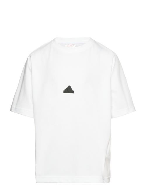 J Zne Tee Adidas Performance White