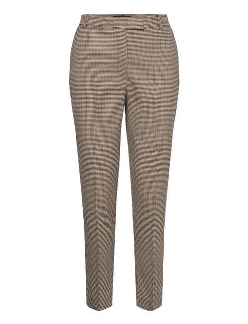 Mango Mid-Rise Skinny Trousers Mango Brown