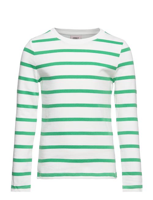 Se Kids Only Kogsoph L/S Top Jrs Kids Only Green ved Booztlet