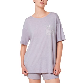 Triumph Short Pyjamas Set Lyseviolet 40 Dame