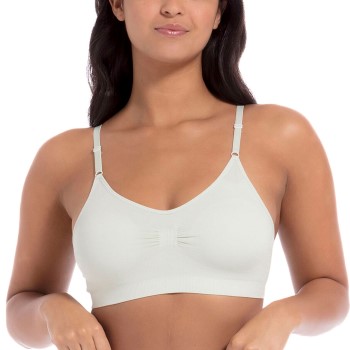 Magic Bh Comfort Bra Spaghetti Straps Bamboo Lysegrøn Small Dame