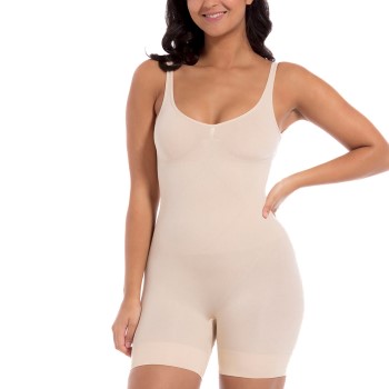 Magic Low Back Bodysuit Beige polyamid Medium Dame