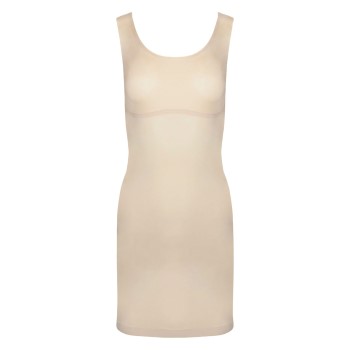 Magic Tone Your Body Tank Dress Beige Small Dame