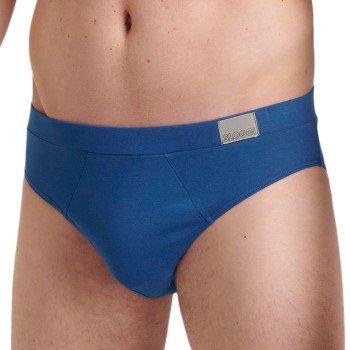 Sloggi 2P For Men GO Natural Brief Blå bomuld Large Herre