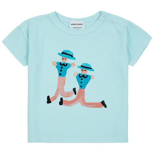 Bobo Choses Dancing Giants Baby T-shirt Blå | Blå | 6 months