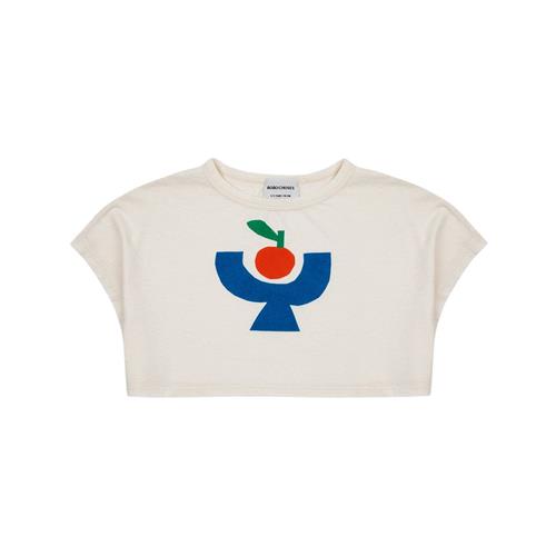 Bobo Choses Tomato Plate Cropped T-shirt Naturhvid |  | 2-3 years