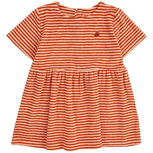 Bobo Choses Stribet Baby-kjole Orange | Orange | 12 months