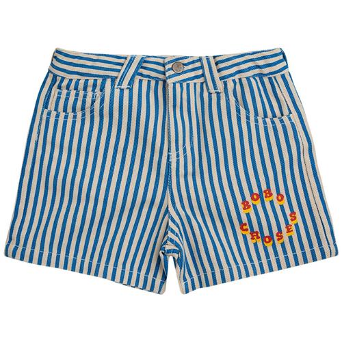 Bobo Choses B.C Circle Stribet Shorts Blå | Blå | 4-5 years