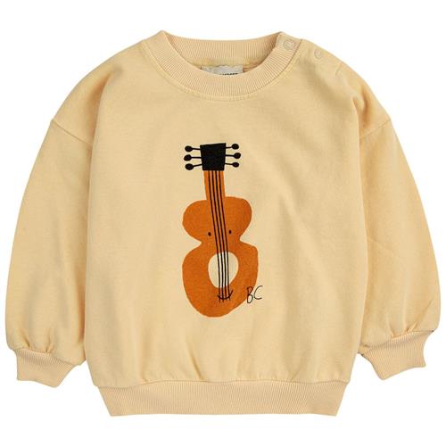 Bobo Choses Acoustic Guitar Baby Sweatshirt Gul | Gul | 6 months