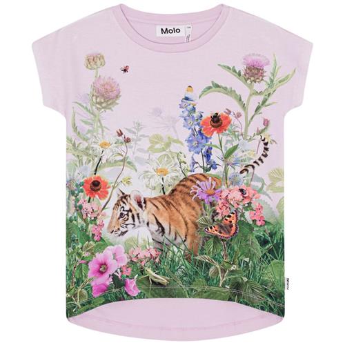 Molo GOTS Ragnhilde T-shirt Garden Explore | Lilla | 98 cm