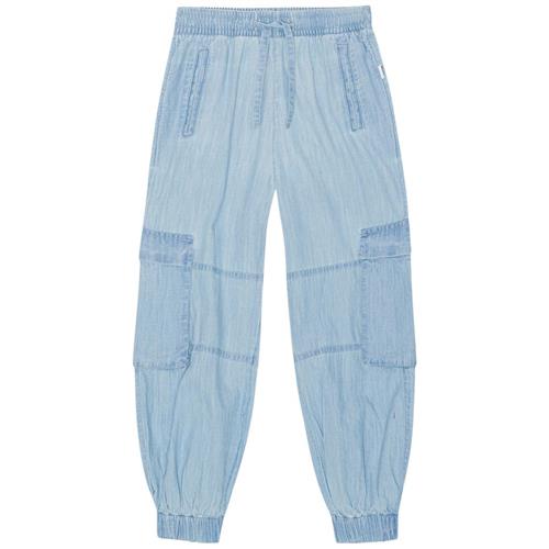 Se Molo Aliki Bukser Summer Wash Indigo | Blå | 116 cm ved Babyshop