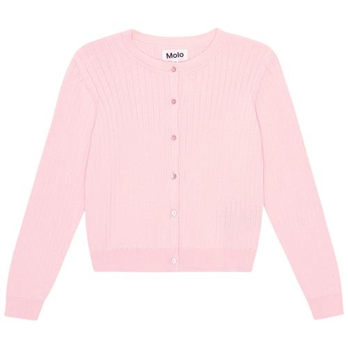 Se Molo Gloria Cardigan Candy Floss | Lyserød | 146/152 cm ved Babyshop