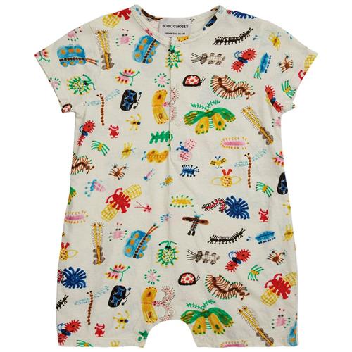 Bobo Choses Funny Insects Romper Naturhvid |  | 12 months