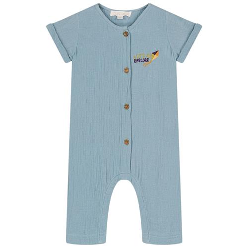 Louise Misha Botama Jumpsuit Stone Blue | Blå | 6 months