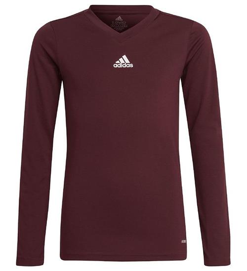 Se adidas Performance Bluse - Team Base - Bordeaux ved KidsWorld