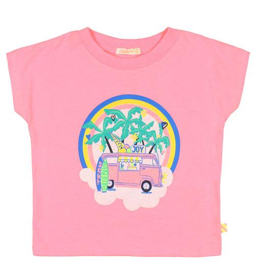 Se Billieblush Billieblush T-shirt - Pink ved KidsWorld