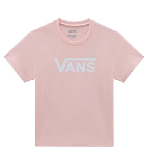 Vans T-shirt - Gr Flying V Crew Girls - Medium Pink