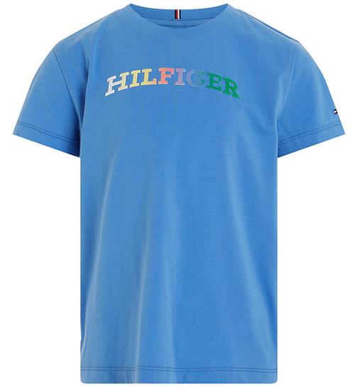 Tommy Hilfiger Tommy Hilfiger T-shirt - Monotype Tee - Blue Spell