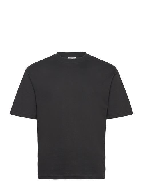 Slhlooseoscar Ss O-Neck Tee Noos Selected Black