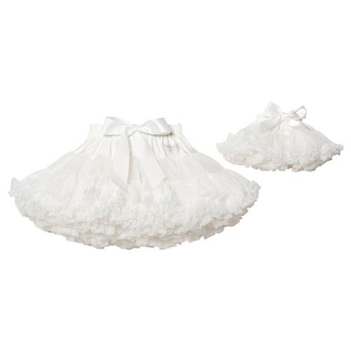 Se DOLLY by Le Petit Tom Petti Nederdel Off white | Hvid | 4-6 years ved Babyshop