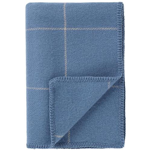Fabelab Ternet Tæppe I Uld Blue Spruce/Caramel One Size