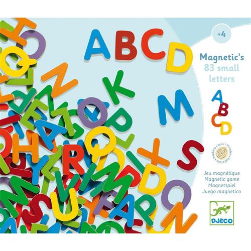 Se Djeco ABC Magneter | Beige | 3-6 ved Babyshop