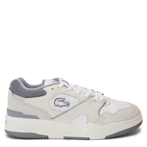 Lacoste Lineshot Leather Logo Sneaker Hvid/grå