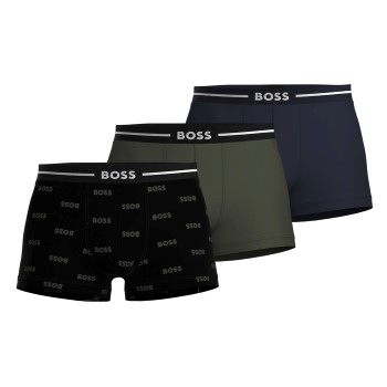 BOSS 3P Bold Design Trunk Flerfarvet bomuld Medium Herre