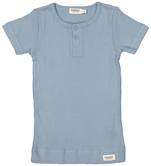 Se MarMar MarMar T-shirt - Modal - Rib - Storm Cloud ved KidsWorld