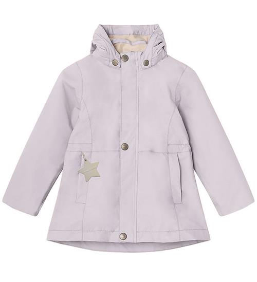 Mini A Ture Mini A Ture Sommerjakke - Sila Fleece - Purple Raindrops