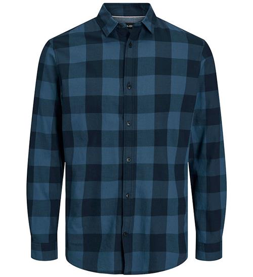 Jack & Jones Skjorte - Noos - JjEgingham - Ensign Blue/Checks