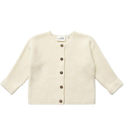 Se Sofie Schnoor Sofie Schnoor Cardigan - Strik - Antique White ved KidsWorld