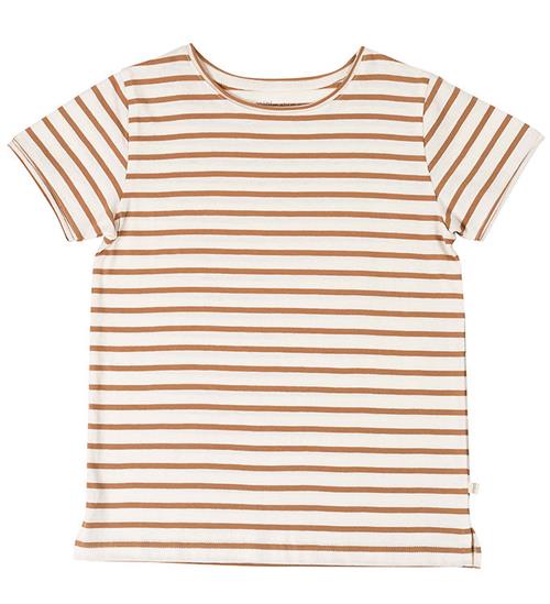 Minimalisma Minimalisma T-shirt - Lin - Bronze Stripes