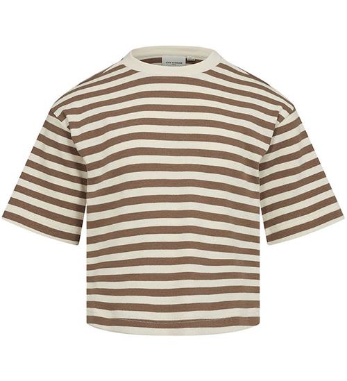 Sofie Schnoor Sofie Schnoor T-shirt - Rib - Middle Brown