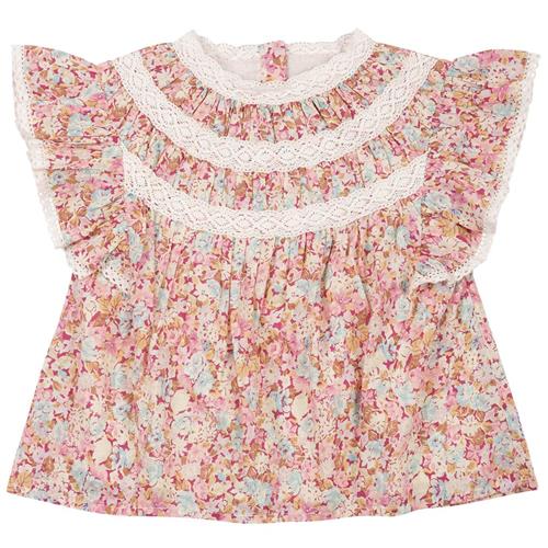 Louise Misha Jannila Bluse Pink Sweet Pastel | Lyserød | 9 months