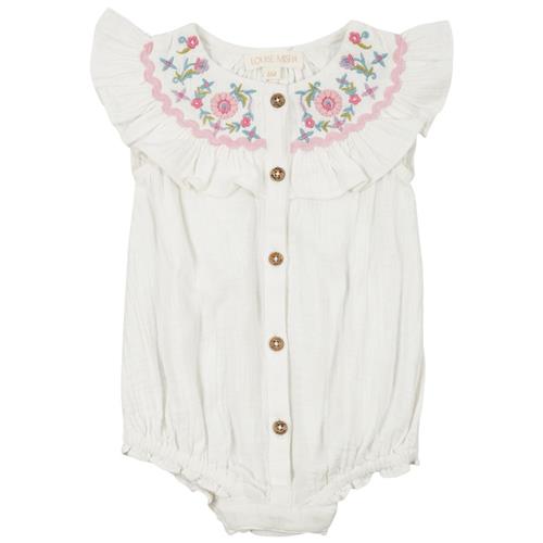 Se Louise Misha Jade Romper Hvid | Hvid | 9 months ved Babyshop